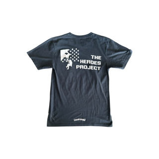 Chrome Hearts Black & White Heroes Project T-Shirt