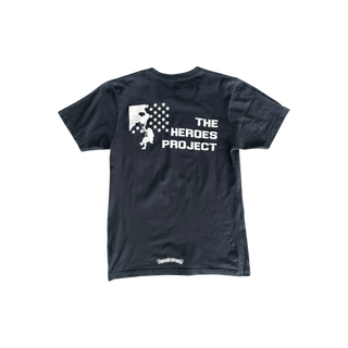 Chrome Hearts Black & White Heroes Project T-Shirt