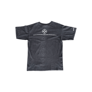 Chrome Hearts Black & White Horseshoe Cross Logo T-Shirt