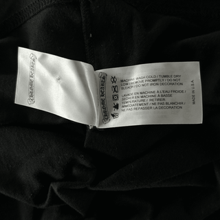 Chrome Hearts Black & White Scroll Logo T-Shirt