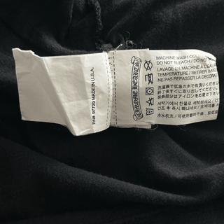 Chrome Hearts Black & White USA Triple Cross Logo T-Shirt