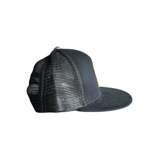 Chrome Hearts Black & Yellow Cross Logo Hat
