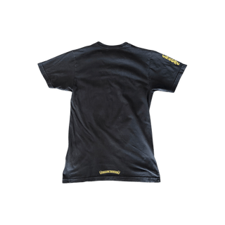 Chrome Hearts Black & Yellow Dagger Logo T-Shirt
