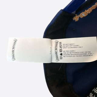 Chrome Hearts Blue & Orange CH Logo Hat