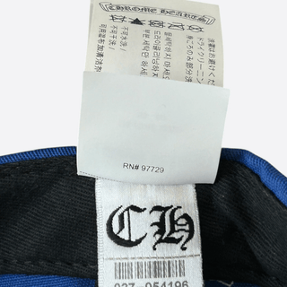 Chrome Hearts Blue & White Cross Patch Hat