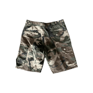 Chrome Hearts Camouflage Cross Patch Cargo Shorts