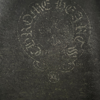 Chrome Hearts Foti Black & White Deer Logo T-Shirt