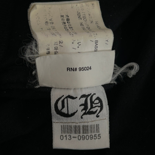 Chrome Hearts Foti Black & White Deer Logo T-Shirt