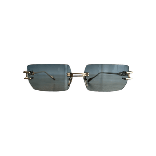 Chrome Hearts Gold Lordie Sunglasses