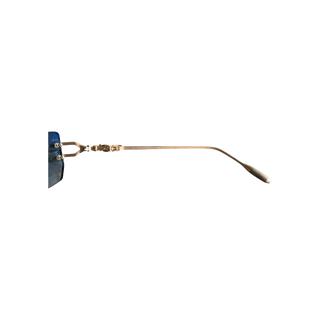 Chrome Hearts Gold Lordie Sunglasses
