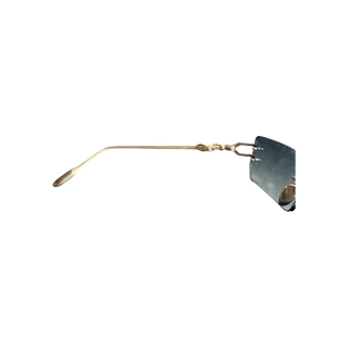 Chrome Hearts Gold Lordie Sunglasses