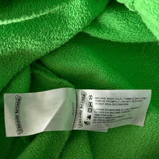 Chrome Hearts Green Sex Records Logo Hoodie