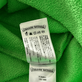 Chrome Hearts Green Sex Records Logo Hoodie