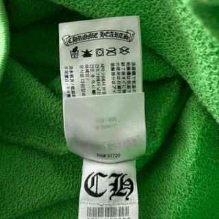 Chrome Hearts Green Sex Records Logo Hoodie