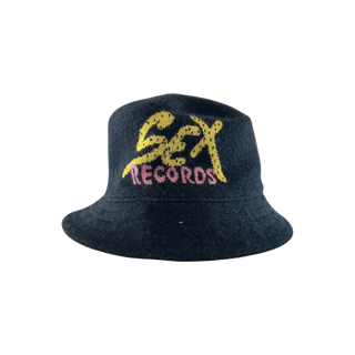 Chrome Hearts Matty Boy Black & Yellow Sex Records Cashmere Bucket Hat