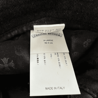 Chrome Hearts Matty Boy Black & Yellow Sex Records Cashmere Bucket Hat
