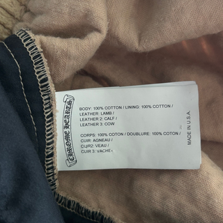 Chrome Hearts Matty Boy Tan Chomper Corduroy Shorts