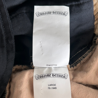 Chrome Hearts Matty Boy Tan Chomper Corduroy Shorts
