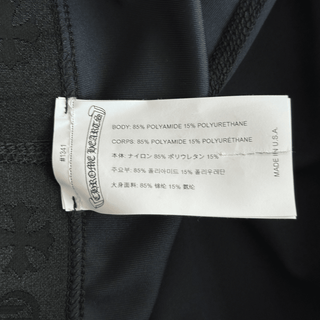 Chrome Hearts Navy & Black CH Logo Leggings
