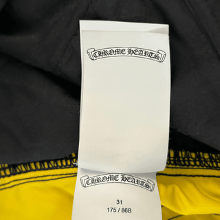 Chrome Hearts Navy Nylon & Leather Carpenter Pants