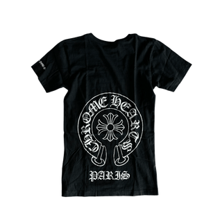 Chrome Hearts Paris Exclusive Horseshoe Logo T-Shirt