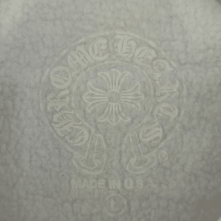 Chrome Hearts Rolling Stones White & Red Horseshoe Logo Hoodie