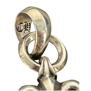 Chrome Hearts Silver Fleur Pendant