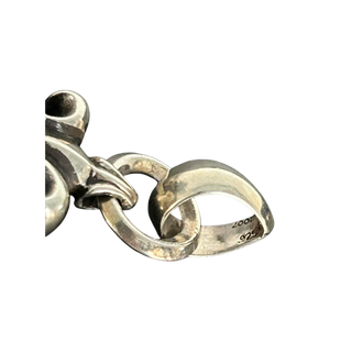 Chrome Hearts Silver Fleur Pendant