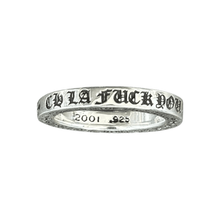 Chrome Hearts Silver Los Angeles Spacer Ring