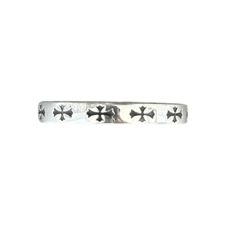 Chrome Hearts Silver Los Angeles Spacer Ring
