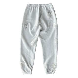 Chrome Hearts White Cross Patch Sweatpants