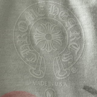 Chrome Hearts White & Red NY Longsleeve T-Shirt