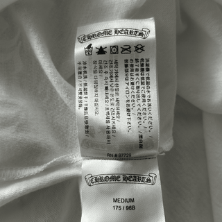 Chrome Hearts White & Red NY Longsleeve T-Shirt