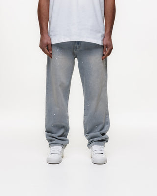 Magiri Core Painted Straight Jeans in Blue