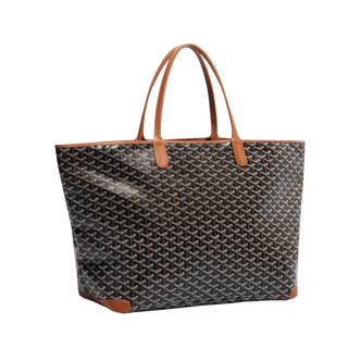 Goyard Artois GM Bag Black Tan