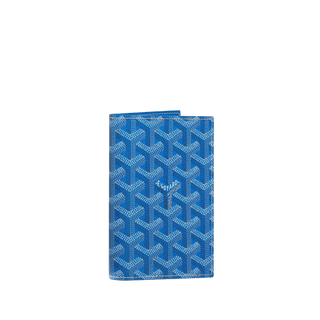 Goyard Grenelle Passport Cover Blue