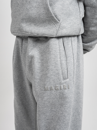 Magiri Core Puff Printed Joggers in Grey