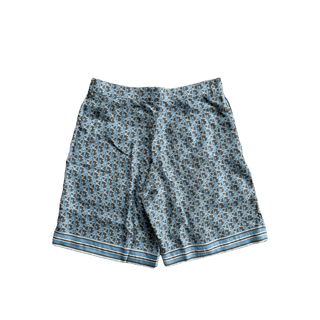 Dior Black & Blue Oblique Bermuda Shorts