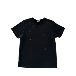 Dior Black Embroidered Bees T-Shirt