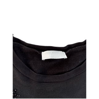 Dior Black Embroidered Bees T-Shirt