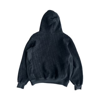 Dior Black Oblique Towel Hoodie