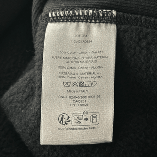 Dior Black Oblique Towel Hoodie