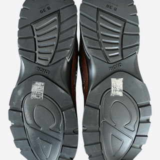 Dior Brown & Black Leather B30 Sneakers