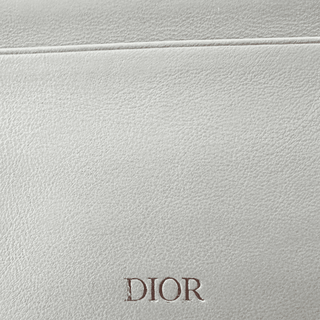 Dior Grey 1947 Calfskin Wallet