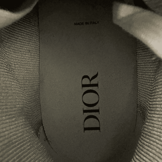 Dior Grey & White Oblique B27 Sneakers