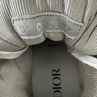 Dior Grey & White Oblique B27 Sneakers