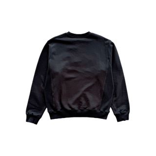 Dior Kenny Scharf Black & Blue Embroidered Logo Sweater