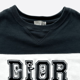 Dior Kenny Scharf Embroidered Logo T-Shirt