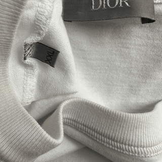 Dior Kenny Scharf White & Black Logo T-Shirt
