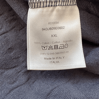 Dior Navy Oblique Towel T-Shirt